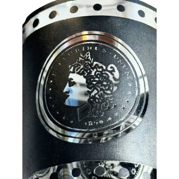 Vintage MCM Libbey Coin Design Highball Glass Set Of 4 - Picture 12 of 12